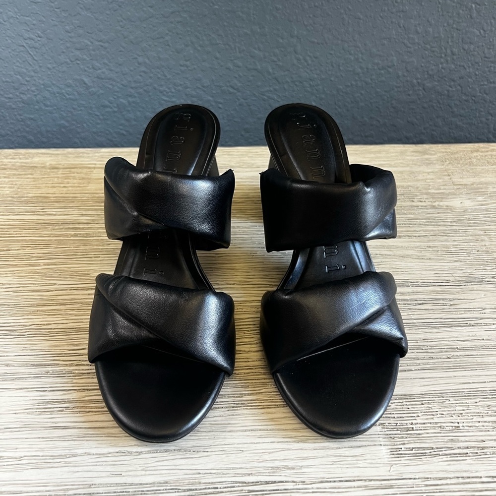 Gianni Bini Lorri Black Women's Heeled Sandals